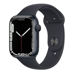 Apple Watch Series 7 45mm - GPSモデル - アルミニウム ミッドナイト ケース- スポーツバンド