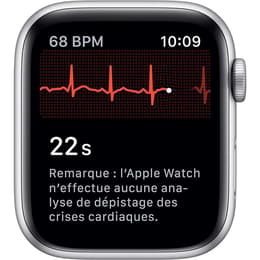 Apple Watch Series 5 44mm - GPS + Cellularモデル - アルミニウム シルバー ケース- スポーツバンド