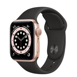 Apple Watch Series 6 40mm - GPSモデル - アルミニウム ゴールド ケース- スポーツバンド