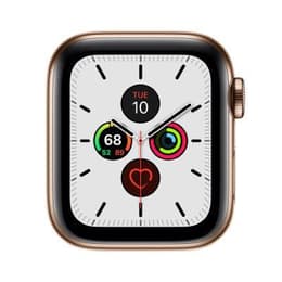 Apple Watch Series 5 40mm - GPS + Cellularモデル - ステンレススチール ゴールド ケース- バンド無し