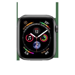 Apple Watch Series 4 44mm - GPS + Cellularモデル - ステンレススチール スペースブラック ケース- バンド無し