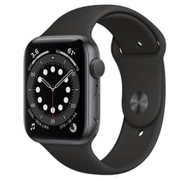 Apple Watch Series 6 44mm - GPS + Cellularモデル - アルミニウム スペースグレイ ケース- スポーツバンド