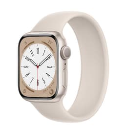 Apple Watch Series 8 41mm - GPS + Cellularモデル - アルミニウム スターライト ケース- ソロループ