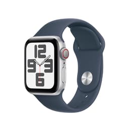 Apple Watch SE Series 2 40mm - GPSモデル - アルミニウム シルバー ケース- スポーツバンド