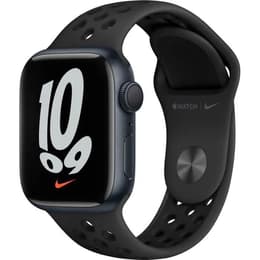 Apple Watch Nike+ Series 7 45mm - GPSモデル - アルミニウム ミッドナイト ケース- スポーツバンド
