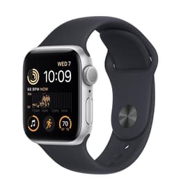 Apple Watch SE Series 2 40mm - GPSモデル - アルミニウム シルバー ケース- スポーツバンド