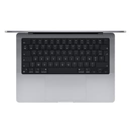 MacBook Pro 14 インチ (2021) - Apple M1 Pro 8-コア と 14-コア GPU - 16GB RAM - SSD 512GB - US配列キーボード