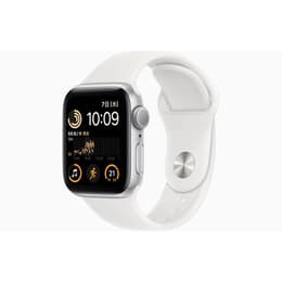 Apple Watch SE Series 2 40mm - GPS + Cellularモデル - アルミニウム シルバー ケース- スポーツバンド