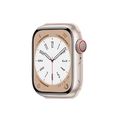 Apple Watch Series 8 45mm - GPSモデル - アルミニウム スターライト ケース- バンド無し