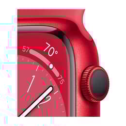 Apple Watch Series 8 41mm - GPSモデル - アルミニウム レッド ケース- バンド無し