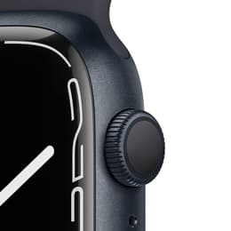 Apple Watch Series 7 41mm - GPSモデル - アルミニウム ミッドナイト ケース- スポーツバンド