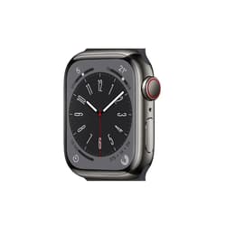 Apple Watch Series 8 41mm - GPS + Cellularモデル - ステンレススチール グラファイト ケース- バンド無し