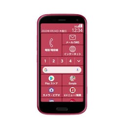 らくらくスマートフォン F-52B 64GB - ピンク - Simフリー - ドコモ版