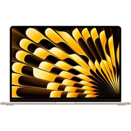 MacBook Air 15 インチ (2025) - Apple M4 10-コア と 10-コア GPU - 16GB RAM - SSD 1000GB - 標準ディスプレイ - US配列キーボード
