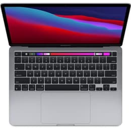 MacBook Pro 13 インチ (2020) - Apple M1 8-コア と 8-コア GPU - 8GB RAM - SSD 256GB - US配列キーボード