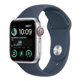 Apple Watch SE Series 2 44mm - GPS + Cellularモデル - アルミニウム シルバー ケース- スポーツバンド