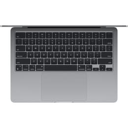 MacBook Air 13 インチ (2024) - Apple M3 8-コア と 8-コア GPU - 8GB RAM - SSD 256GB - US配列キーボード