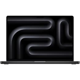 MacBook Pro 16 インチ (2024) - Apple M4 Pro 14-コア と 20-コア GPU - 24GB RAM - SSD 512GB - 標準ディスプレイ - US配列キーボード