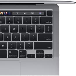 MacBook Pro 13 インチ (2020) - Apple M1 8-コア と 8-コア GPU 