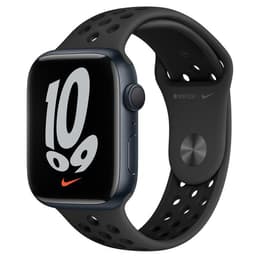 Apple Watch Nike+ Series 7 45mm - GPSモデル - アルミニウム ミッドナイト ケース- Nikeスポーツバンド