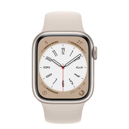 Apple Watch Series 8 41mm - GPS + Cellularモデル - アルミニウム スターライト ケース- スポーツバンド
