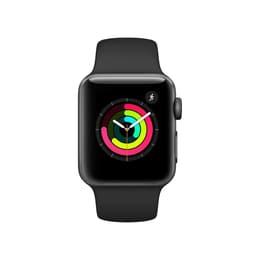 Apple Watch Series 3 38mm - GPSモデル - アルミニウム スペースグレイ ケース- スポーツバンド