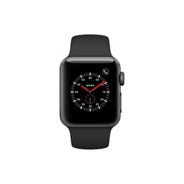Apple Watch Series 3 38mm - GPSモデル - アルミニウム スペースグレイ ケース- スポーツバンド