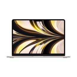 MacBook Air 13 インチ (2022) - Apple M2 8-コア と 8-コア GPU - 8GB RAM - SSD 256GB - JIS配列キーボード