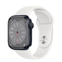 Apple Watch Series 8 41mm - GPSモデル - アルミニウム ミッドナイト ケース- スポーツバンド
