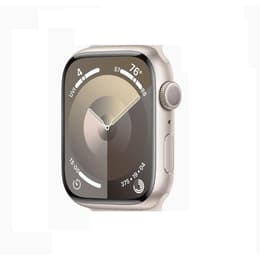 Apple Watch Series 9 45mm - GPSモデル - アルミニウム スターライト ケース- バンド無し