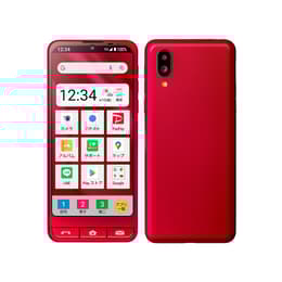 Sharp Simple Smartphone 6 64GB - レッド - Simフリー - Softbank版