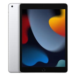 iPad 10.2 インチ 第9世代 - 2021 - Wi-Fi + 4G - 64 GB - シルバー