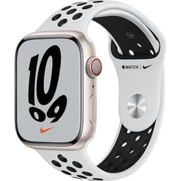 Apple Watch Nike+ Series 7 45mm - GPSモデル - アルミニウム スターライト ケース- スポーツバンド