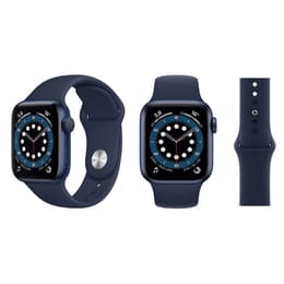 Apple Watch Series 6 44mm - GPS + Cellularモデル - アルミニウム ブルー ケース- スポーツバンド