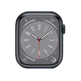 Apple Watch Series 8 45mm - GPSモデル - アルミニウム ミッドナイト ケース- バンド無し