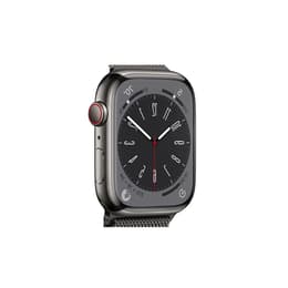 Apple Watch Series 8 45mm - GPS + Cellularモデル - ステンレススチール グラファイト ケース- バンド無し