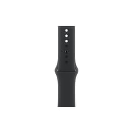 Apple Watch Series 10 42mm - GPS + Cellularモデル - アルミニウム 仕上げ - ジェットブラック ケース- スポーツバンド