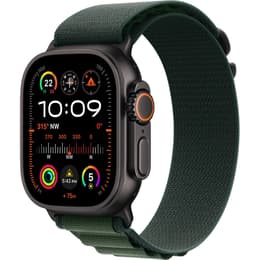 Apple Watch Ultra 2 49mm - GPS + Cellularモデル - チタニウム ブラック ケース- アルパインループ