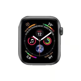 Apple Watch Series 4 40mm - GPS + Cellularモデル - ステンレススチール スペースブラック ケース- バンド無し