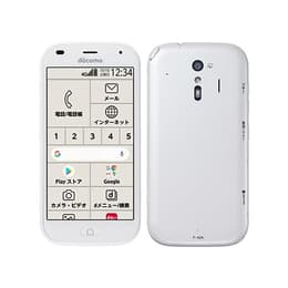 らくらくスマートフォン F-42A 32GB - ホワイト - Simフリー - ドコモ版