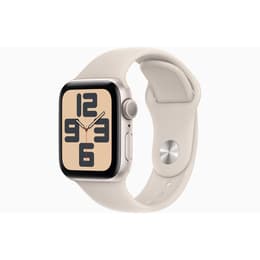 Apple Watch SE Series 1 44mm - GPSモデル - アルミニウム スターライト ケース- スポーツバンド