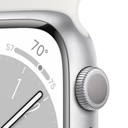 Apple Watch Series 8 41mm - GPS + Cellularモデル - アルミニウム シルバー ケース- バンド無し