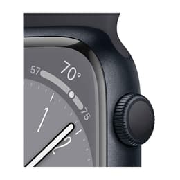 Apple Watch Series 8 41mm - GPS + Cellularモデル - アルミニウム ミッドナイト ケース- バンド無し