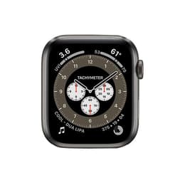 Apple Watch Series 6 44mm - GPS + Cellularモデル - チタニウム EDITION スペースブラック ケース- バンド無し