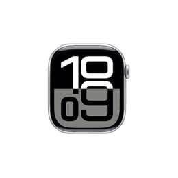 Apple Watch Series 10 46mm - GPSモデル - アルミニウム シルバー ケース- バンド無し