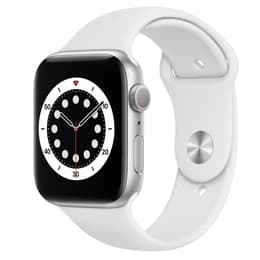 Apple Watch Series 6 40mm - GPSモデル - アルミニウム シルバー ケース- スポーツバンド