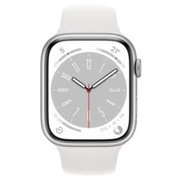 Apple Watch Series 8 45mm - GPS + Cellularモデル - アルミニウム シルバー ケース- スポーツバンド