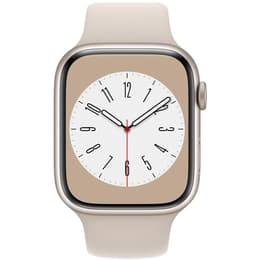 Apple Watch Series 8 45mm - GPS + Cellularモデル - アルミニウム スターライト ケース- スポーツバンド