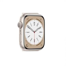 Apple Watch Series 8 45mm - GPS + Cellularモデル - アルミニウム スターライト ケース- バンド無し