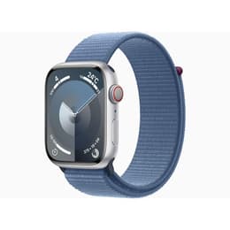 Apple Watch Series 9 45mm - GPS + Cellularモデル - アルミニウム シルバー ケース- スポーツループ